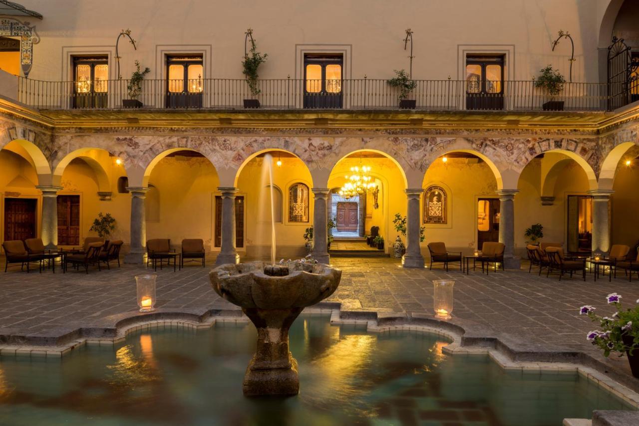 Quinta Real Puebla Hotell Eksteriør bilde The interior of the hotel