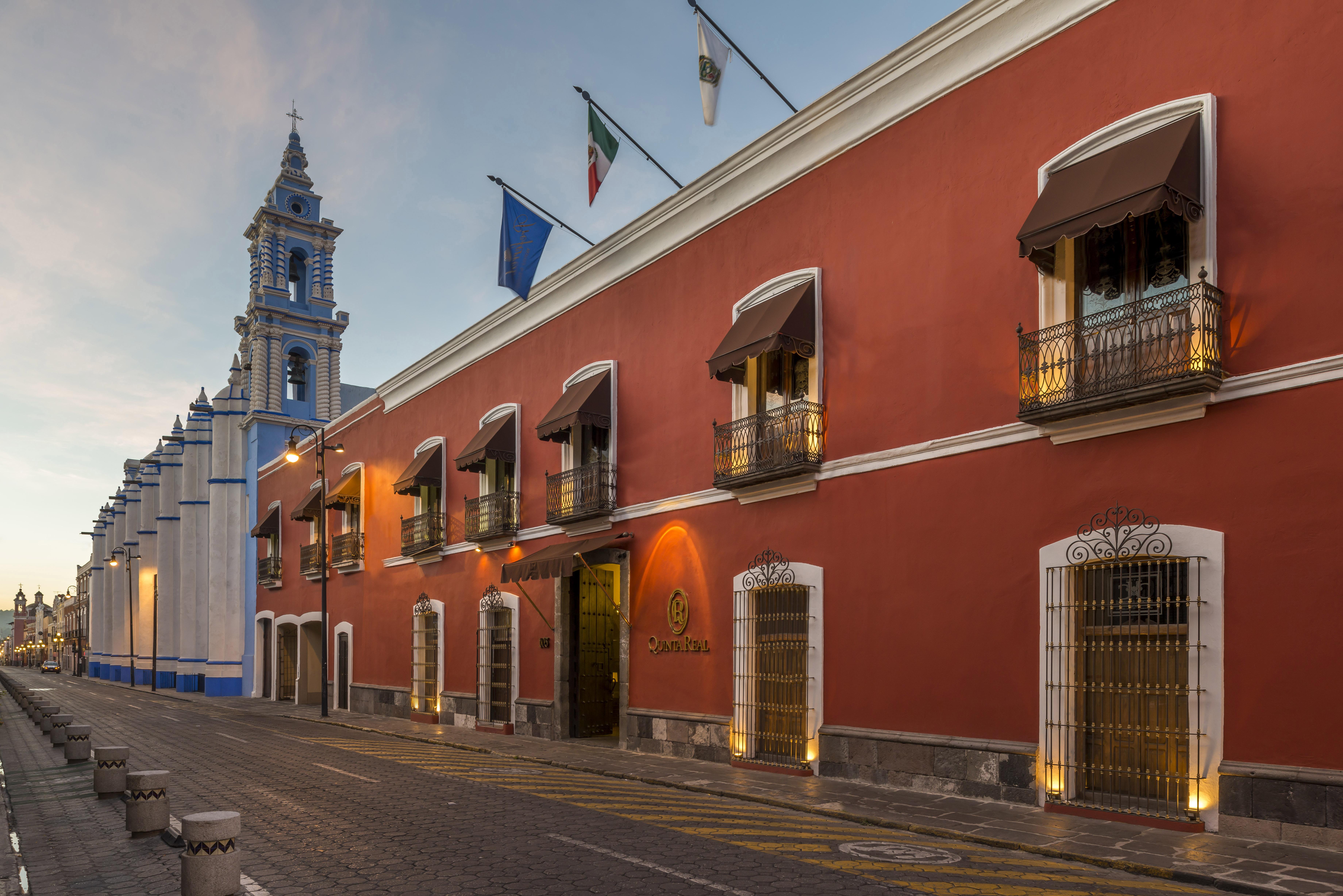 Quinta Real Puebla Hotell Eksteriør bilde Casa Colorada