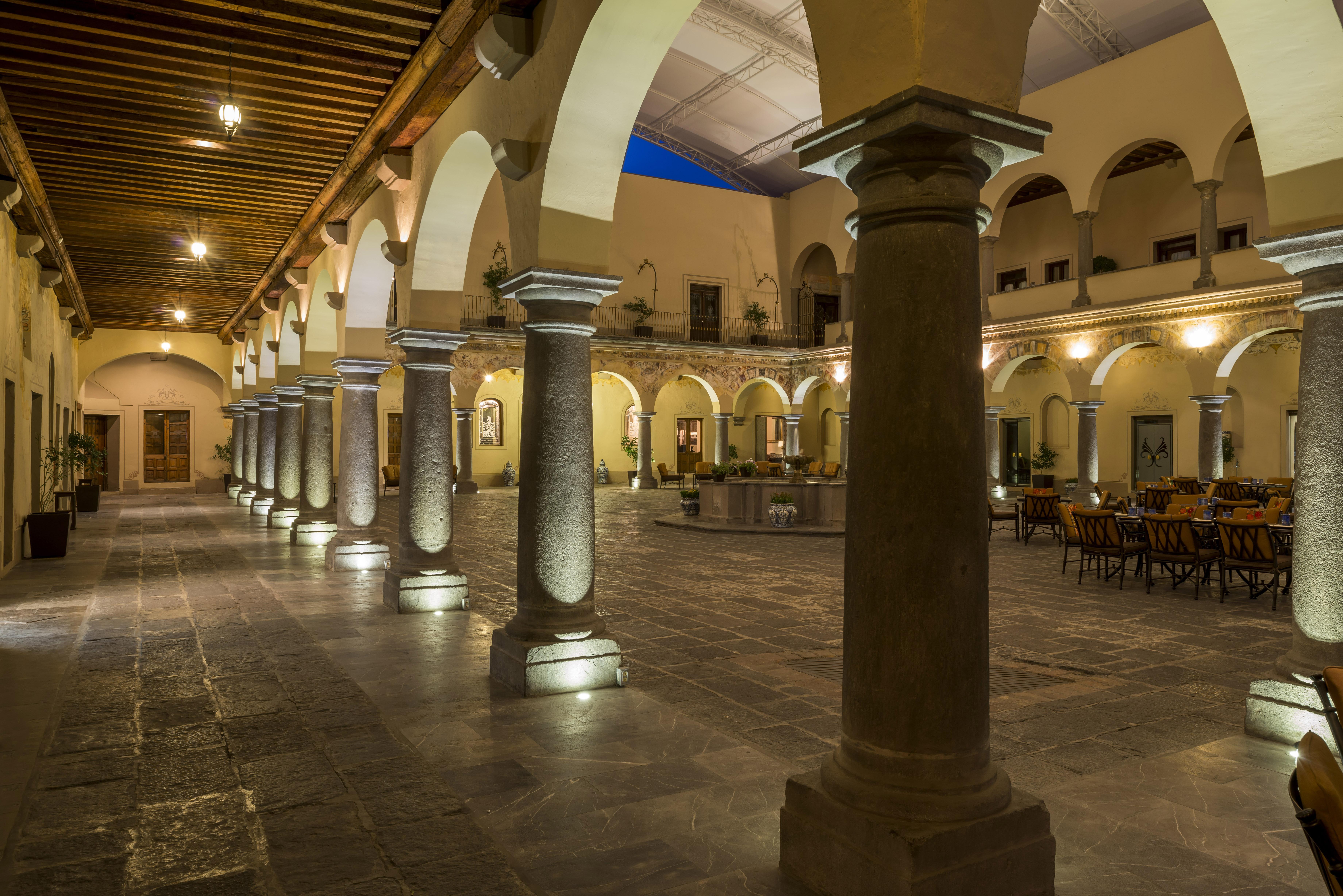 Quinta Real Puebla Hotell Eksteriør bilde The interior of the museum