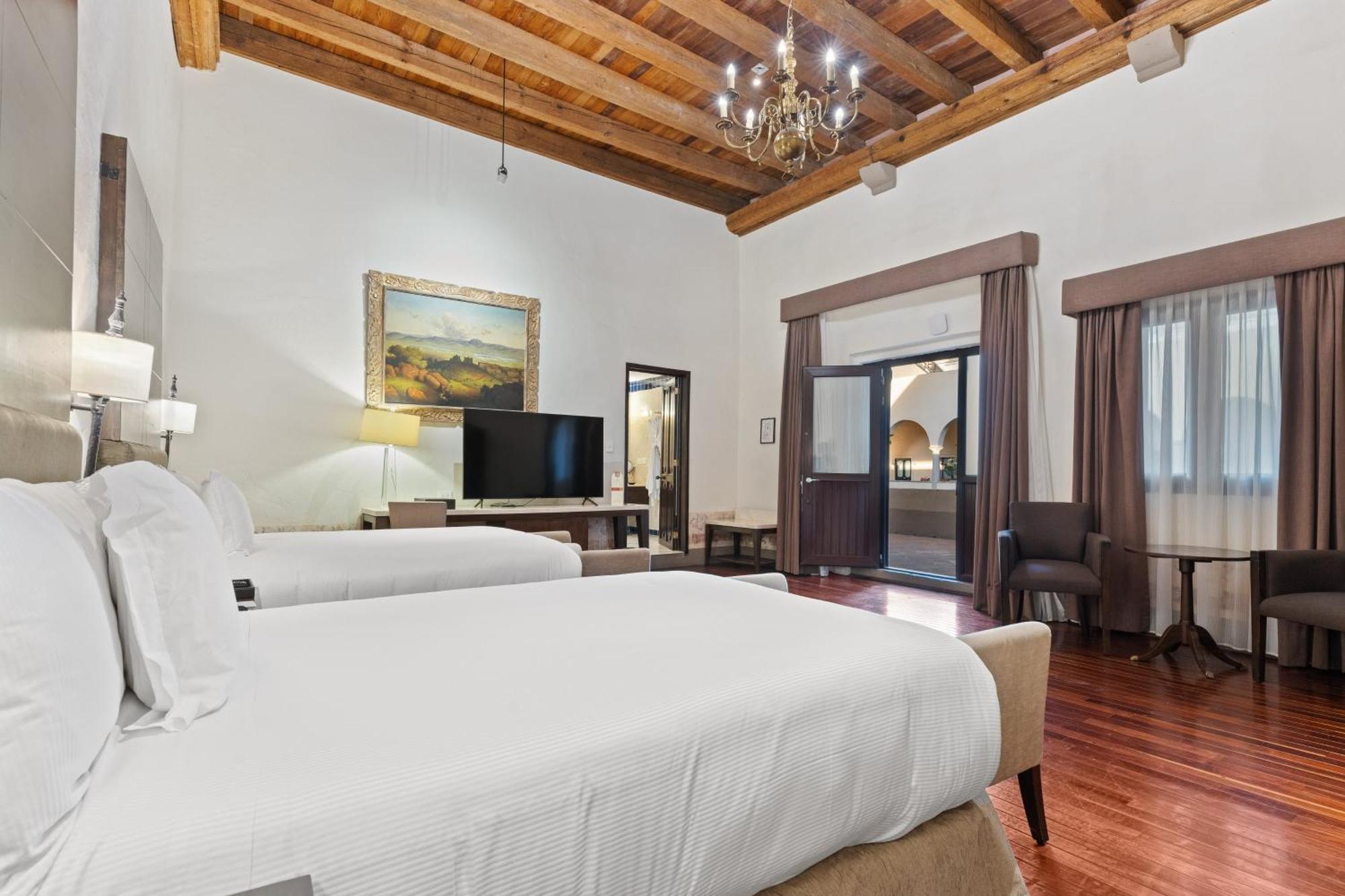 Quinta Real Puebla Hotell Eksteriør bilde A room at the hotel
