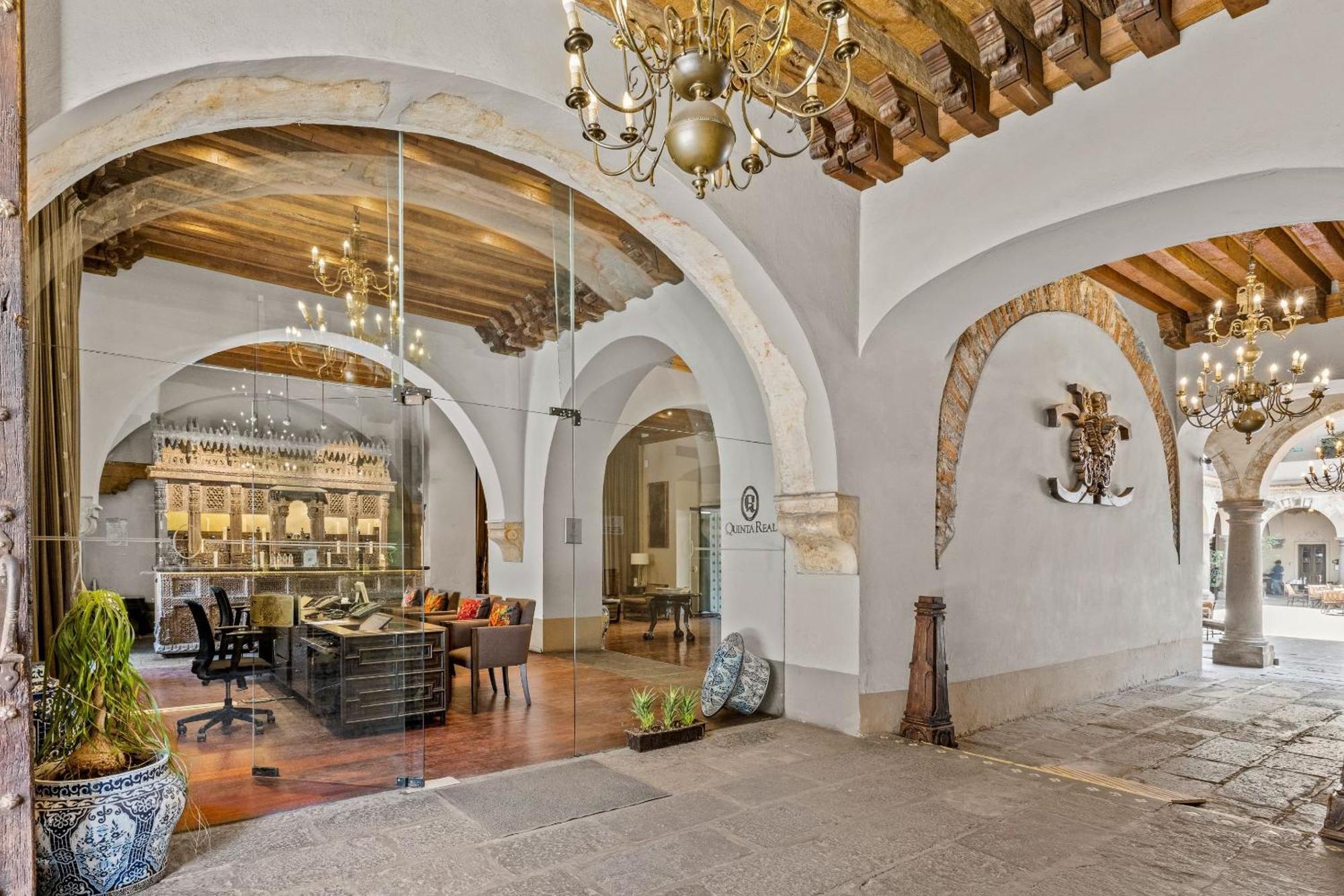Quinta Real Puebla Hotell Eksteriør bilde Interior of the hotel