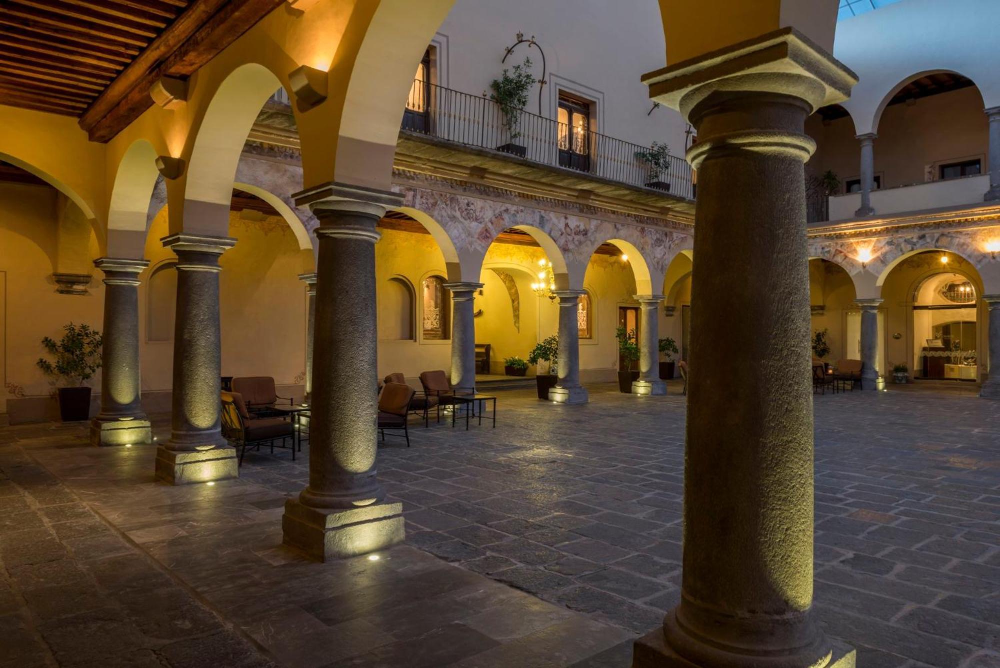 Quinta Real Puebla Hotell Eksteriør bilde Interior of the hotel